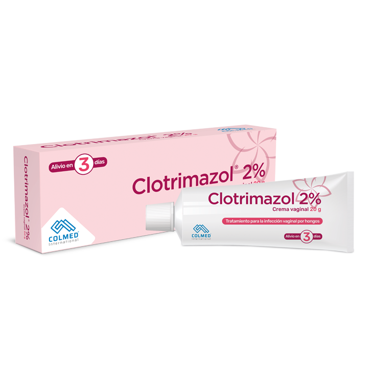Clotrimazol 2% Colmed crema vaginal 20 g