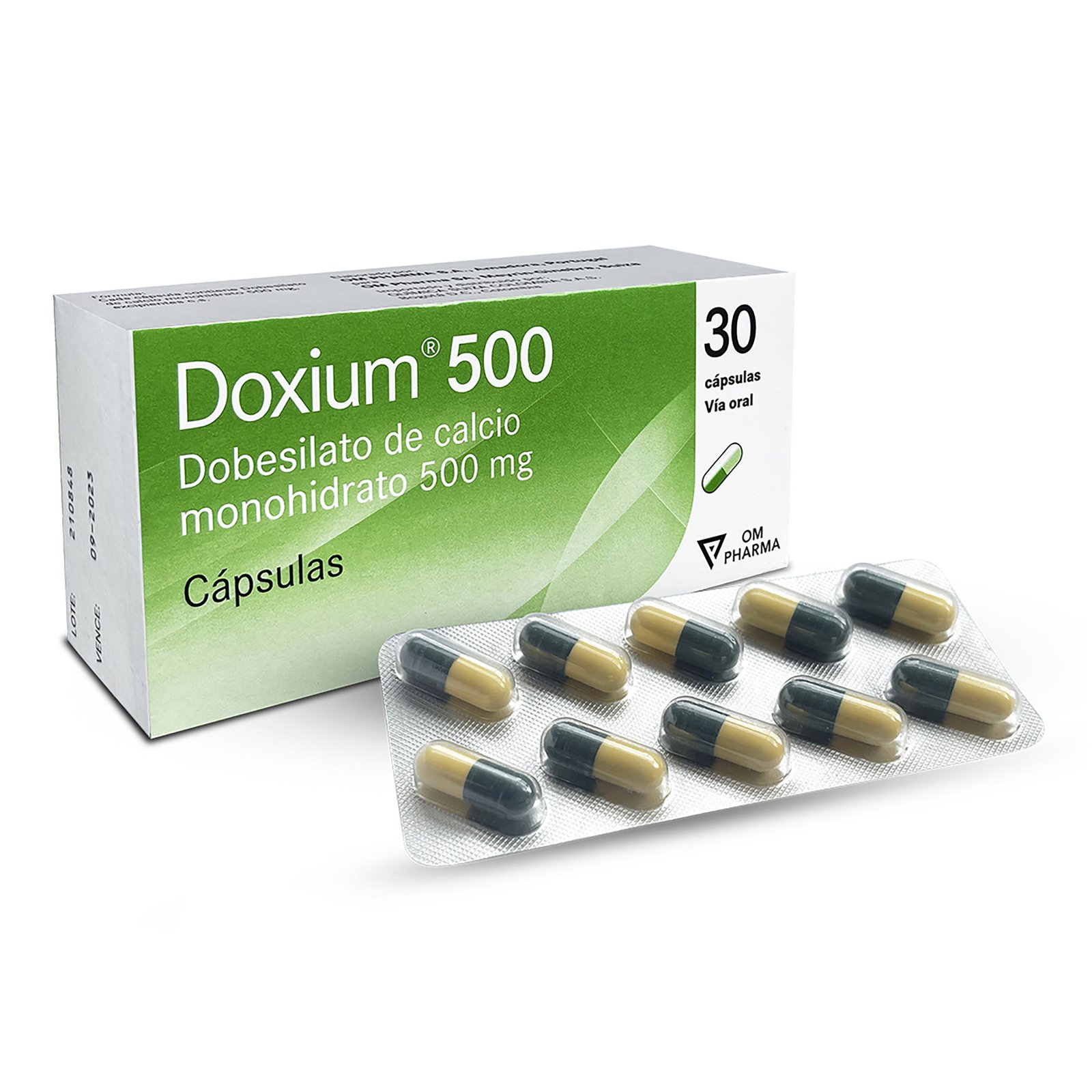 DOXIUM 500 MG 30 CAPSULAS